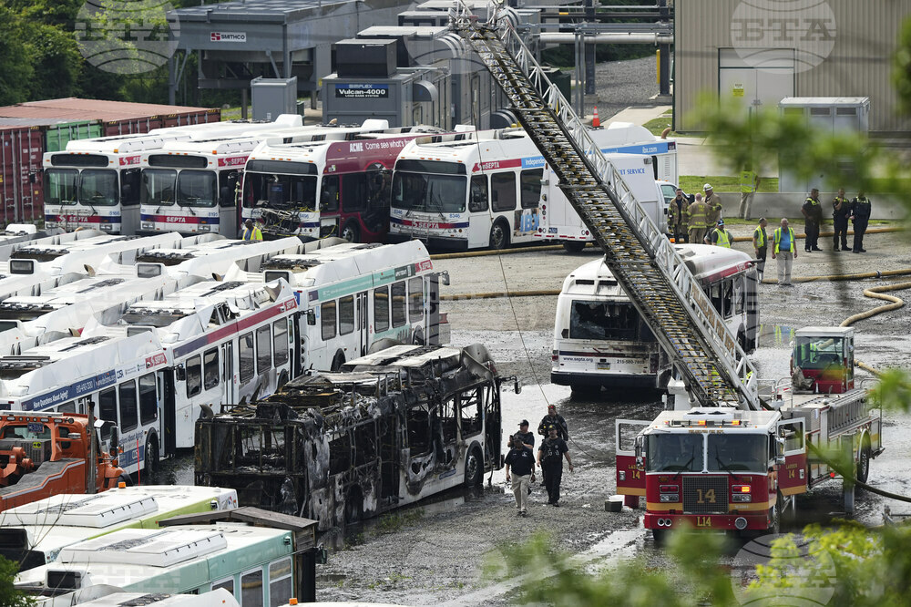 Philadelphia Buses Fire