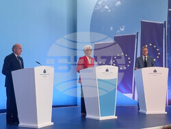 Германия - Франкфурт - ЕЦБ - Кристин Лагард - пресконференция