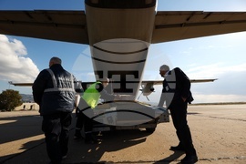 Ливан - самолет „Спартан“ - хуманитарна помощ - Сирия