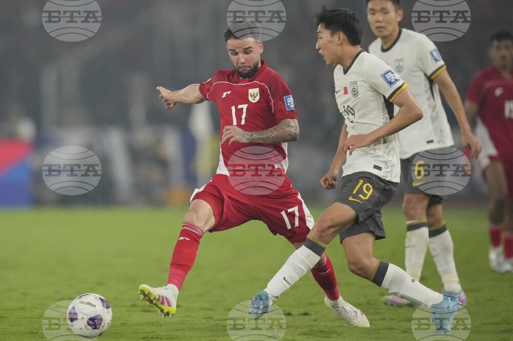 Indonesia China WCup Soccer