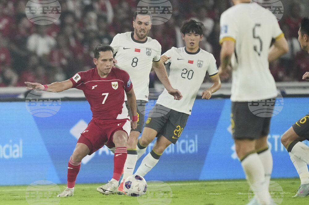 Indonesia China WCup Soccer