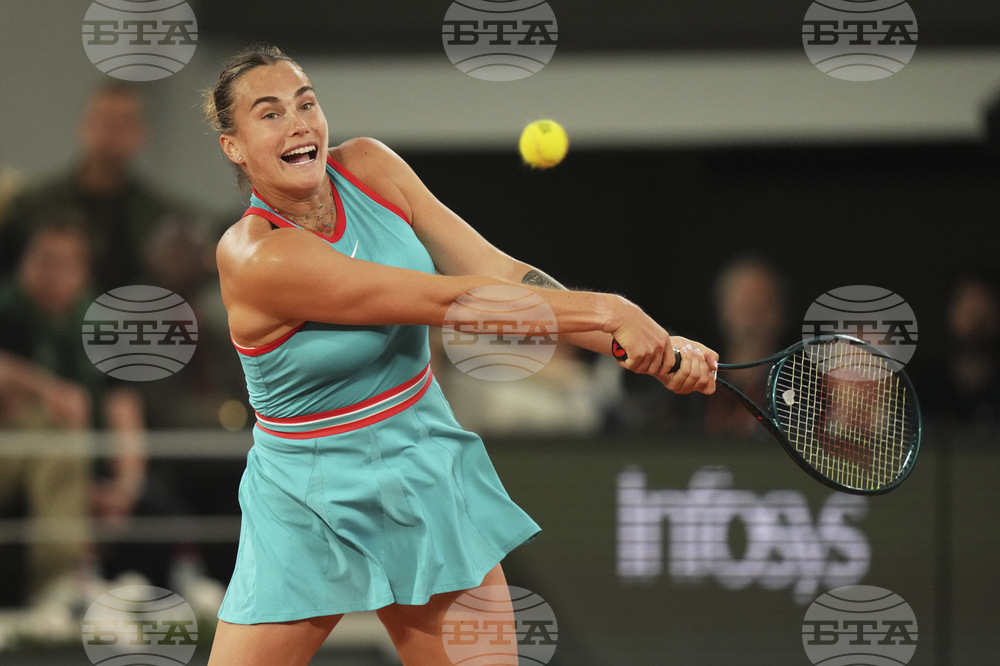 APTOPIX French Open Tennis