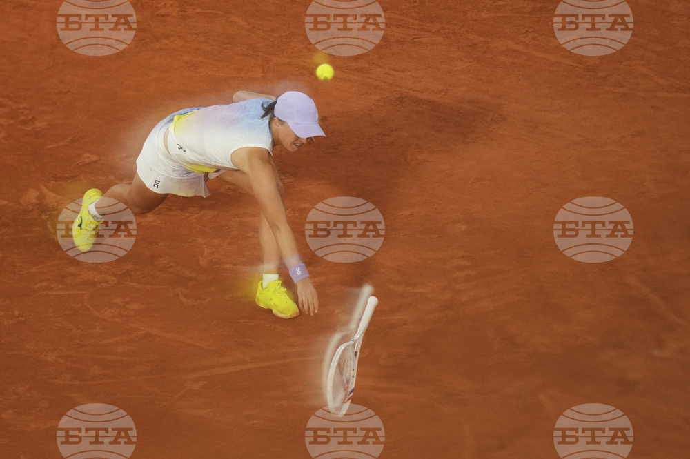 APTOPIX French Open Tennis