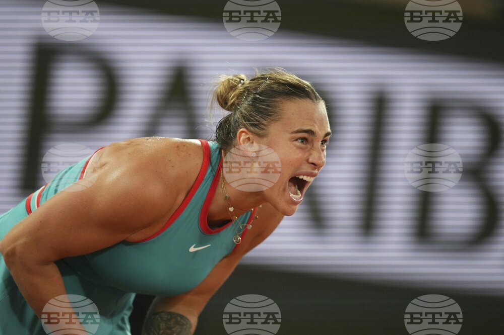 APTOPIX French Open Tennis