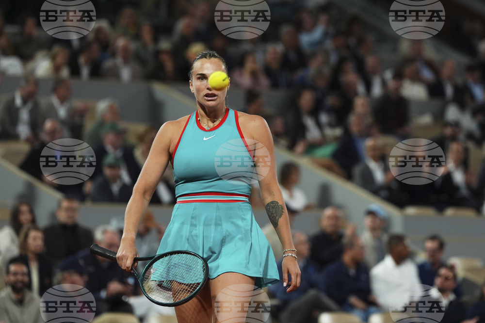 APTOPIX French Open Tennis