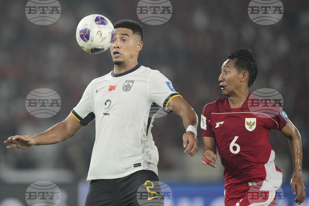Indonesia China WCup Soccer