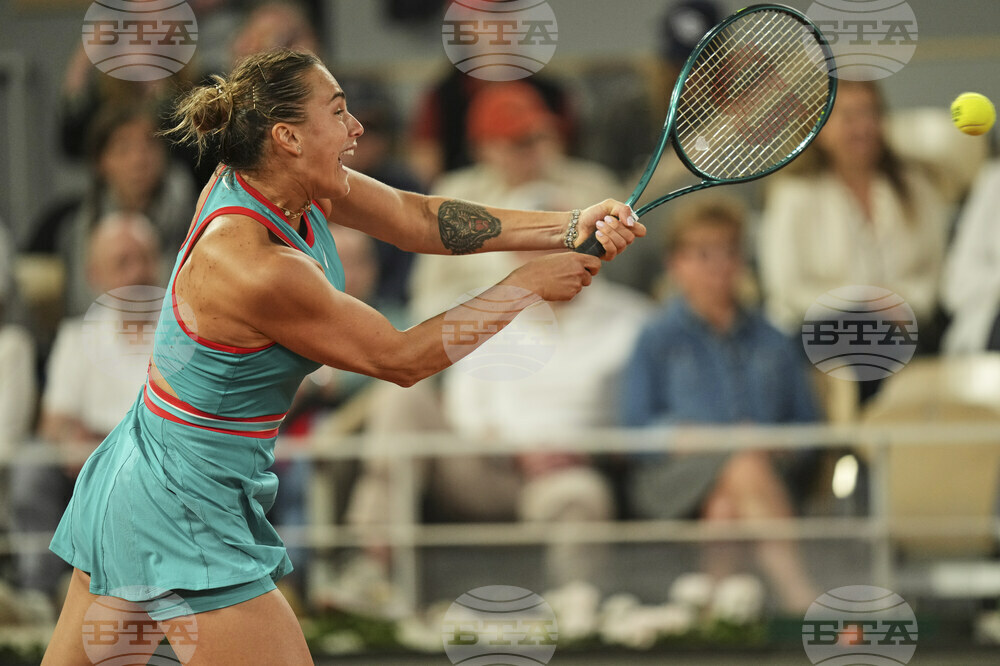 APTOPIX French Open Tennis
