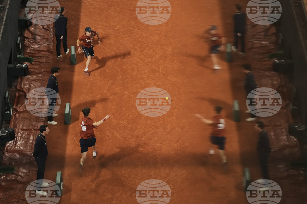 APTOPIX French Open Tennis