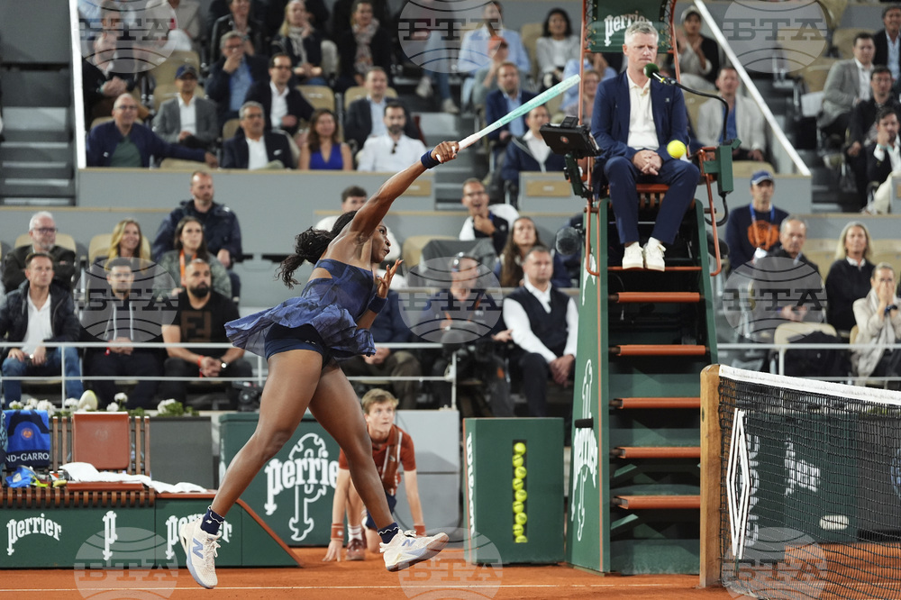 APTOPIX French Open Tennis