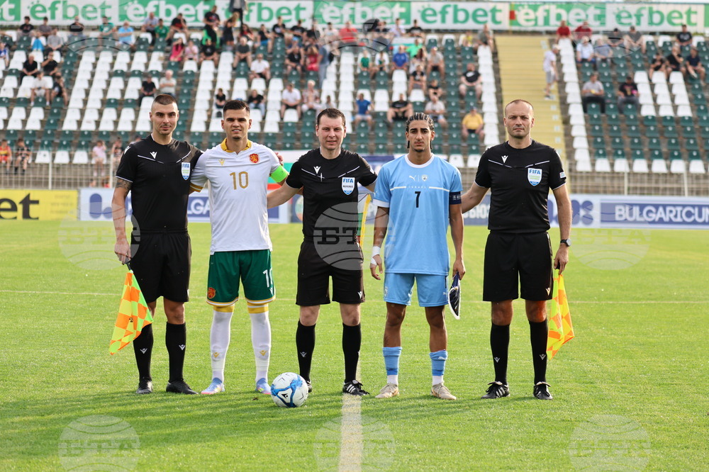 Пазарджик - футбол - България - Израел - U21 - приятелска среща