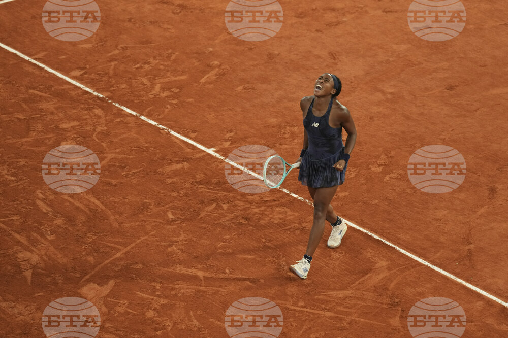 APTOPIX French Open Tennis