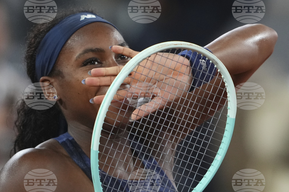 APTOPIX French Open Tennis
