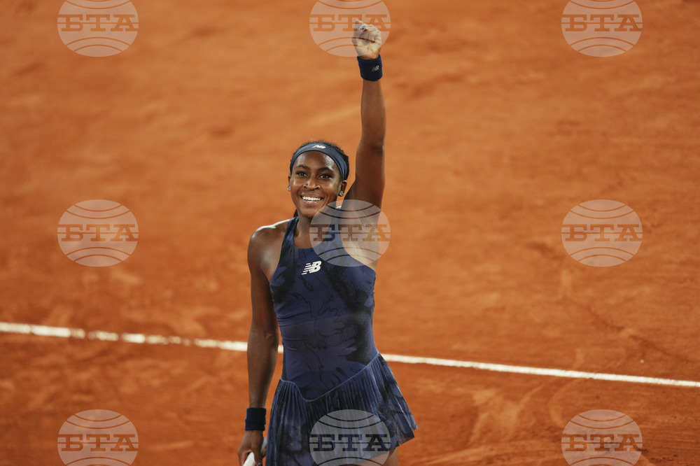 APTOPIX French Open Tennis