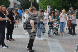 Хасково - убито момиче - бдение