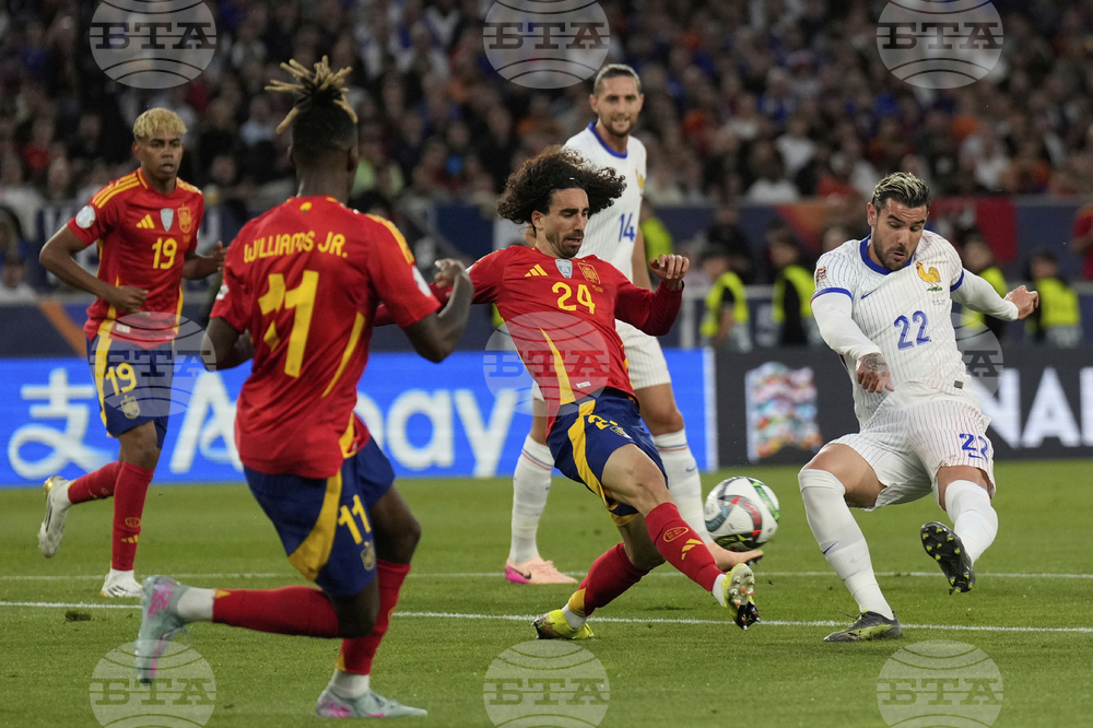 Spain France Nations League Soccer