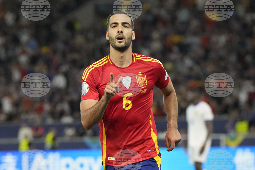 Spain France Nations League Soccer