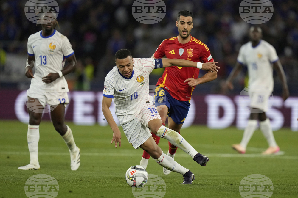Spain France Nations League Soccer