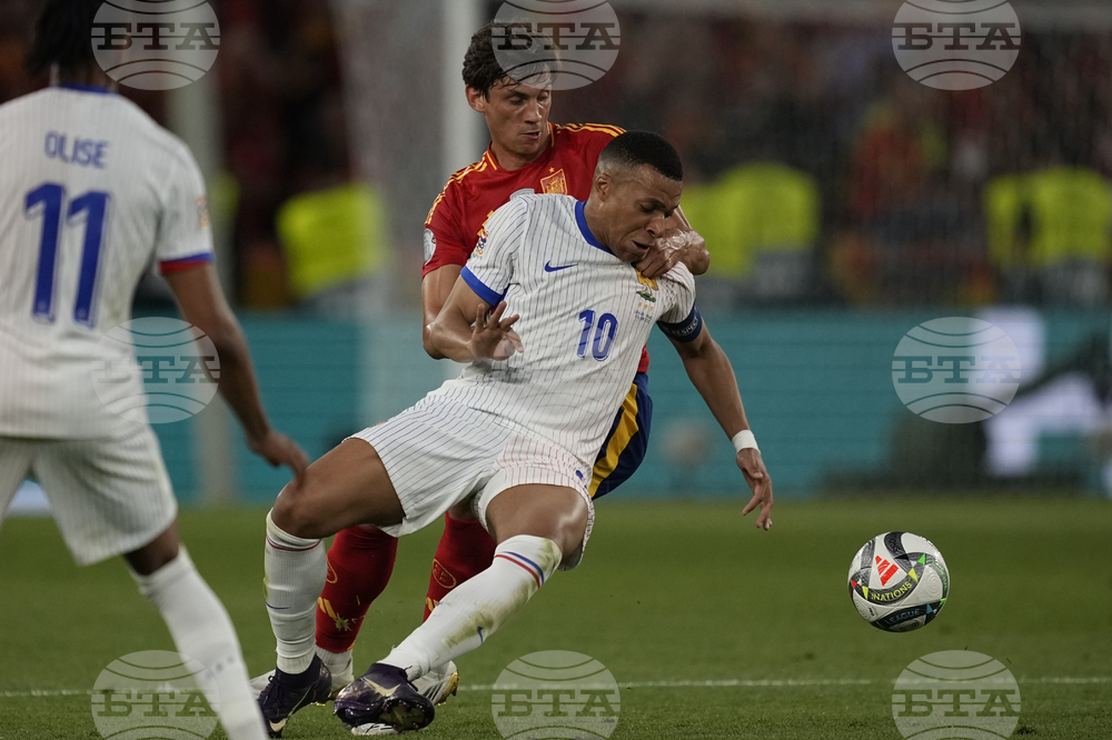 Spain France Nations League Soccer
