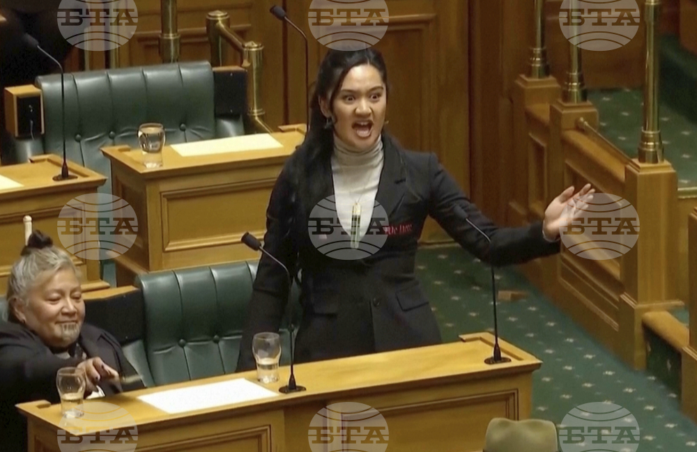 CORRECTION New Zealand Haka Protest