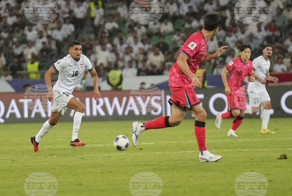 Iraq South Korea Soccer Wcup