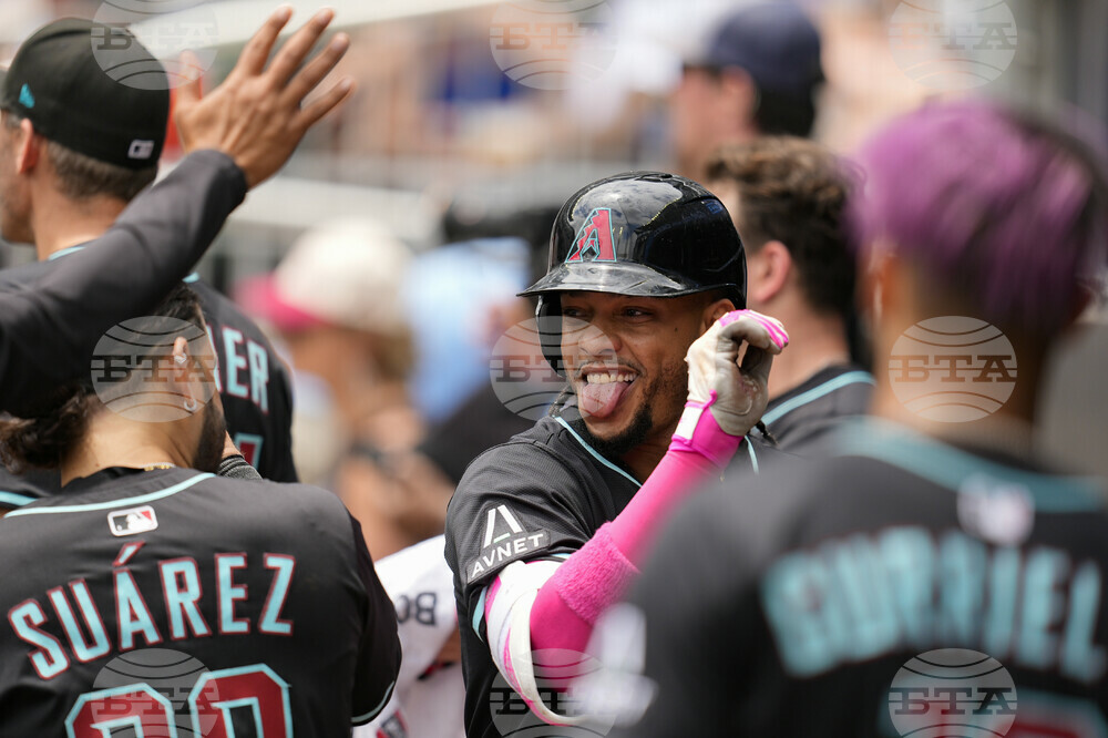 APTOPIX Diamondbacks Braves Baseball