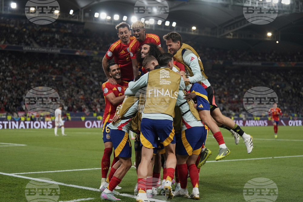Spain France Nations League Soccer
