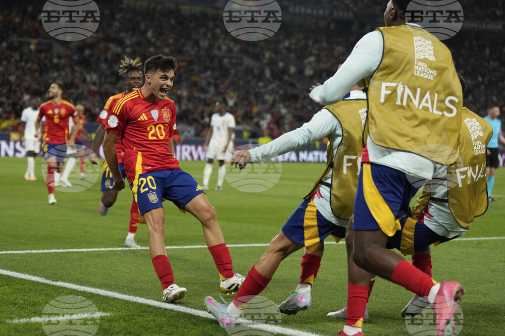 Spain France Nations League Soccer