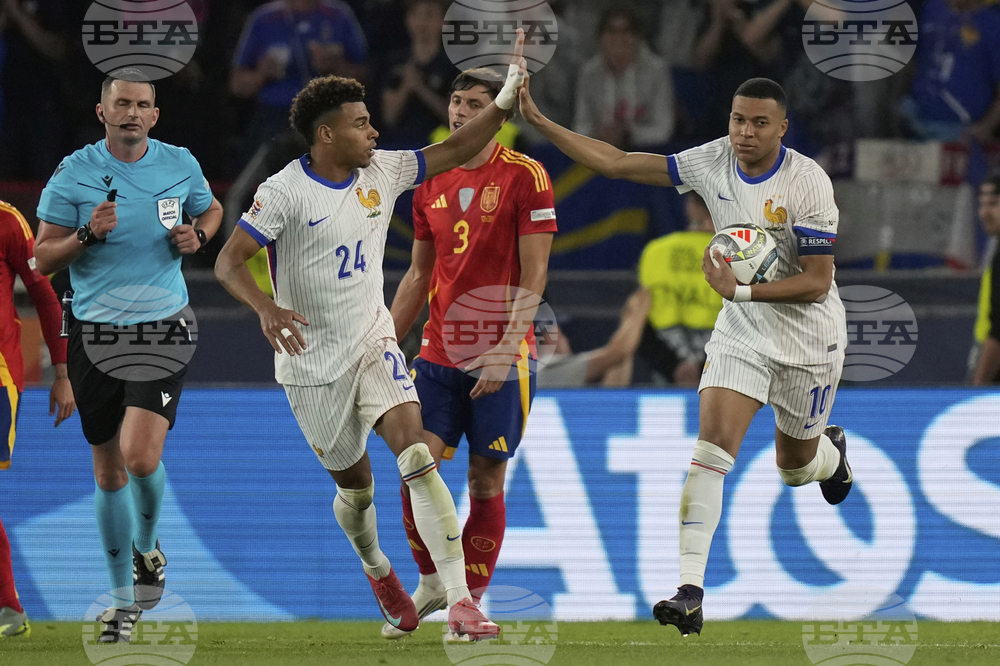 Spain France Nations League Soccer