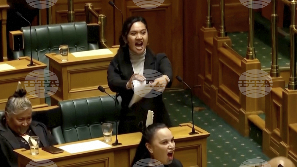 New Zealand Haka Protest