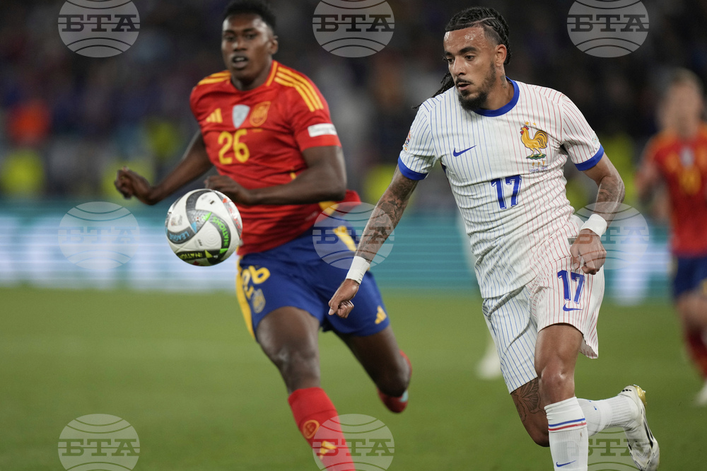 Spain France Nations League Soccer