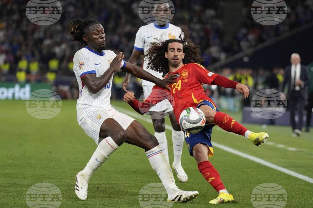 Spain France Nations League Soccer