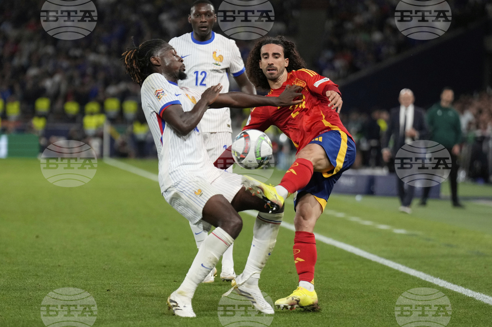 Spain France Nations League Soccer