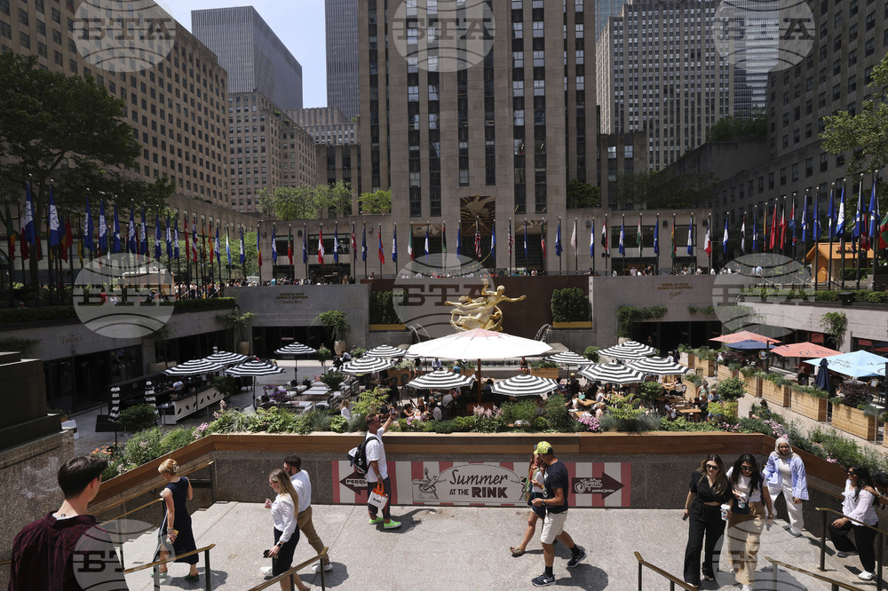 Summer at The Rink at Rockefeller Center