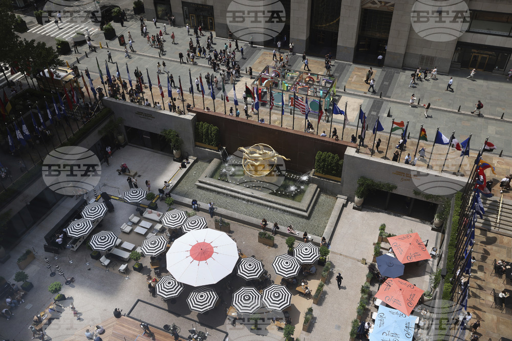 Summer at The Rink at Rockefeller Center