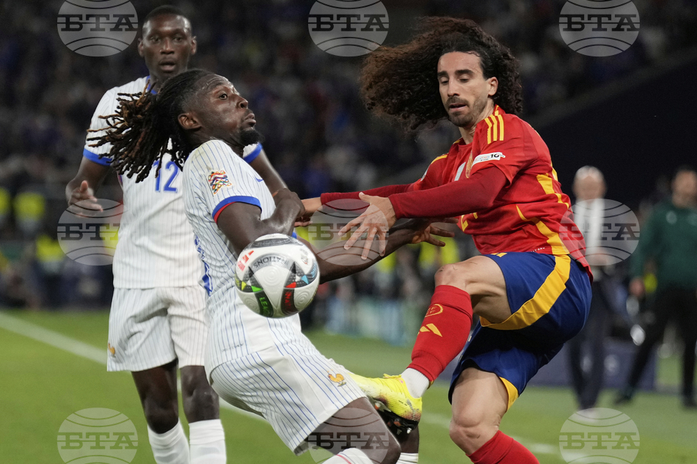 APTOPIX Spain France Nations League Soccer
