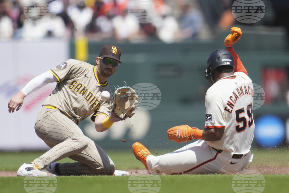 Padres Giants Baseball