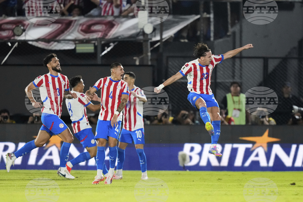 Paraguay Uruguay WCup Soccer