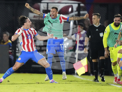 Paraguay Uruguay WCup Soccer