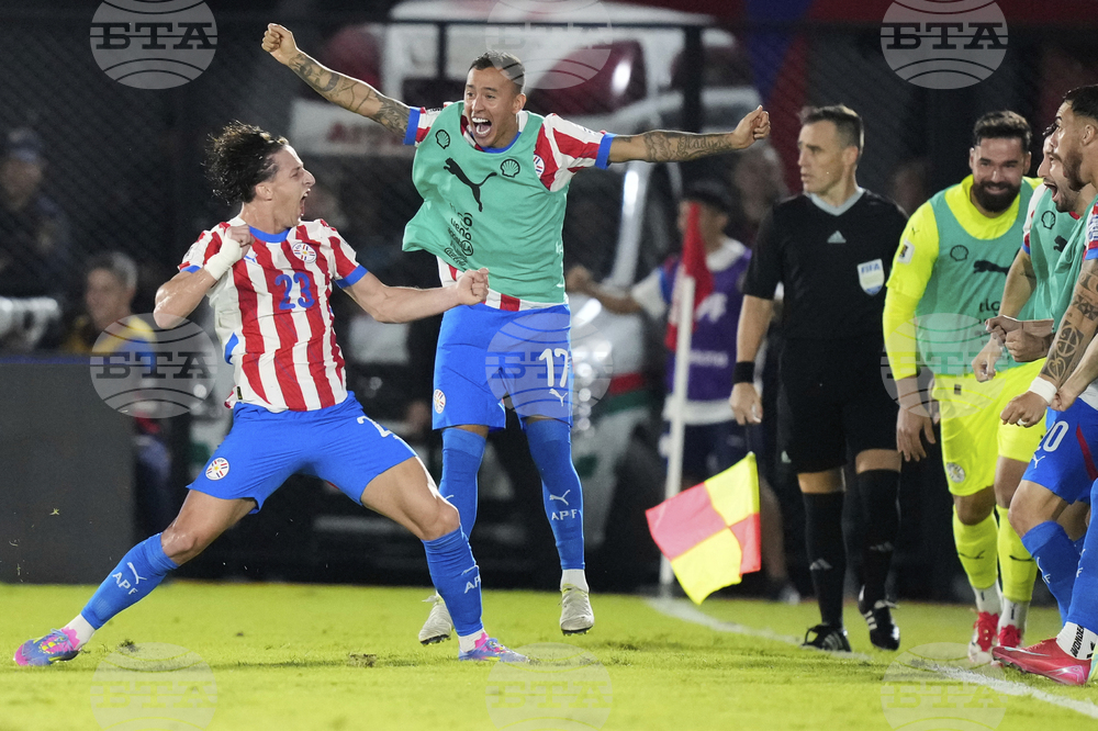 Paraguay Uruguay WCup Soccer