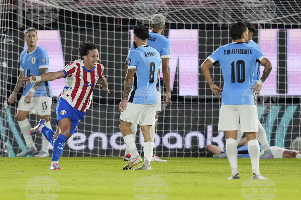 Paraguay Uruguay WCup Soccer