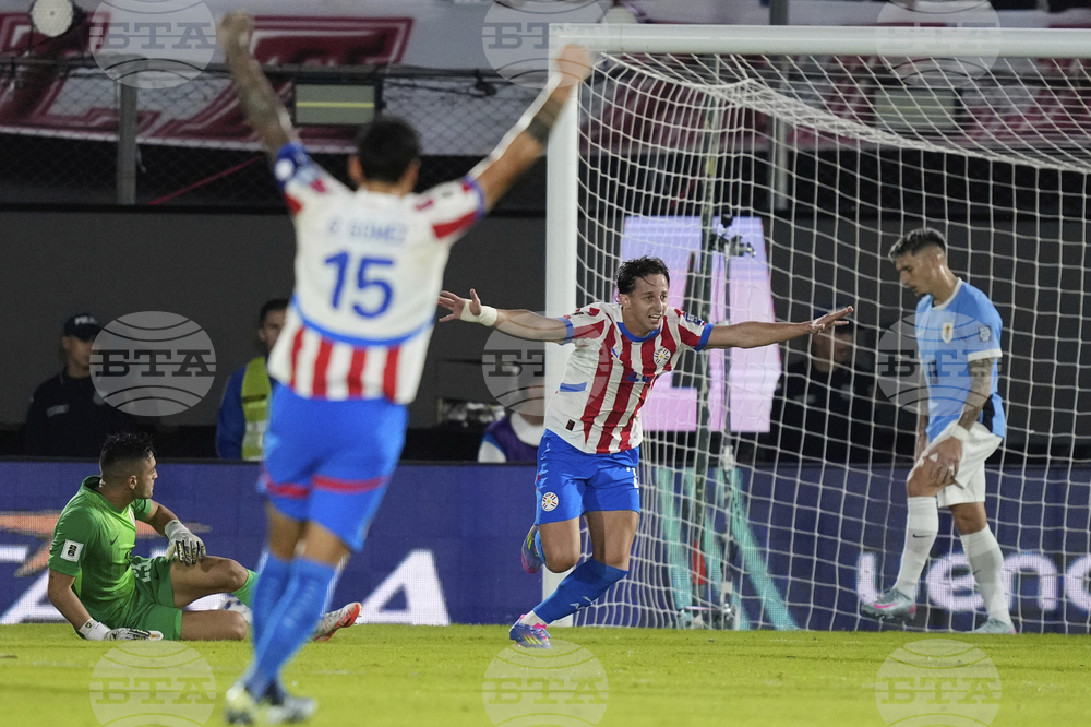 Paraguay Uruguay WCup Soccer