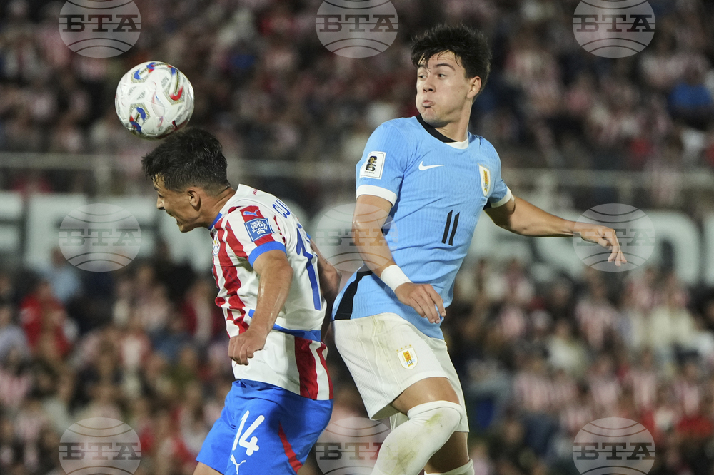 Paraguay Uruguay WCup Soccer