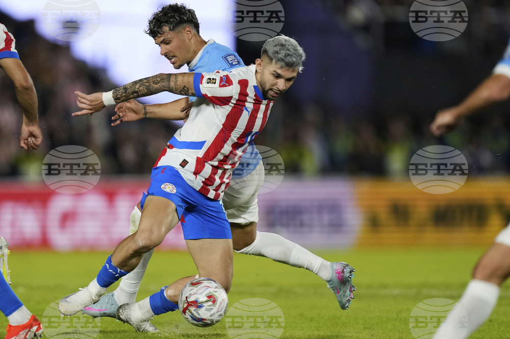 Paraguay Uruguay WCup Soccer