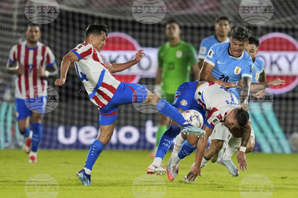 Paraguay Uruguay WCup Soccer