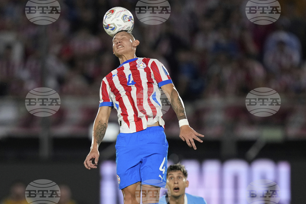 Paraguay Uruguay WCup Soccer