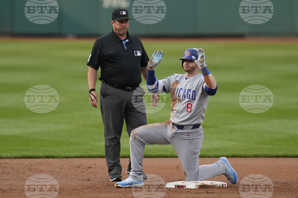 Cubs Nationals Baseball