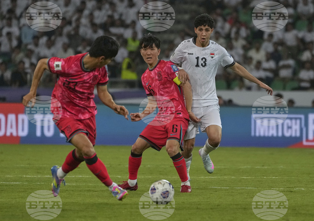 Iraq South Korea Soccer Wcup