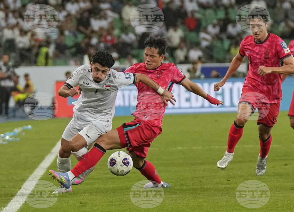Iraq South Korea Soccer Wcup