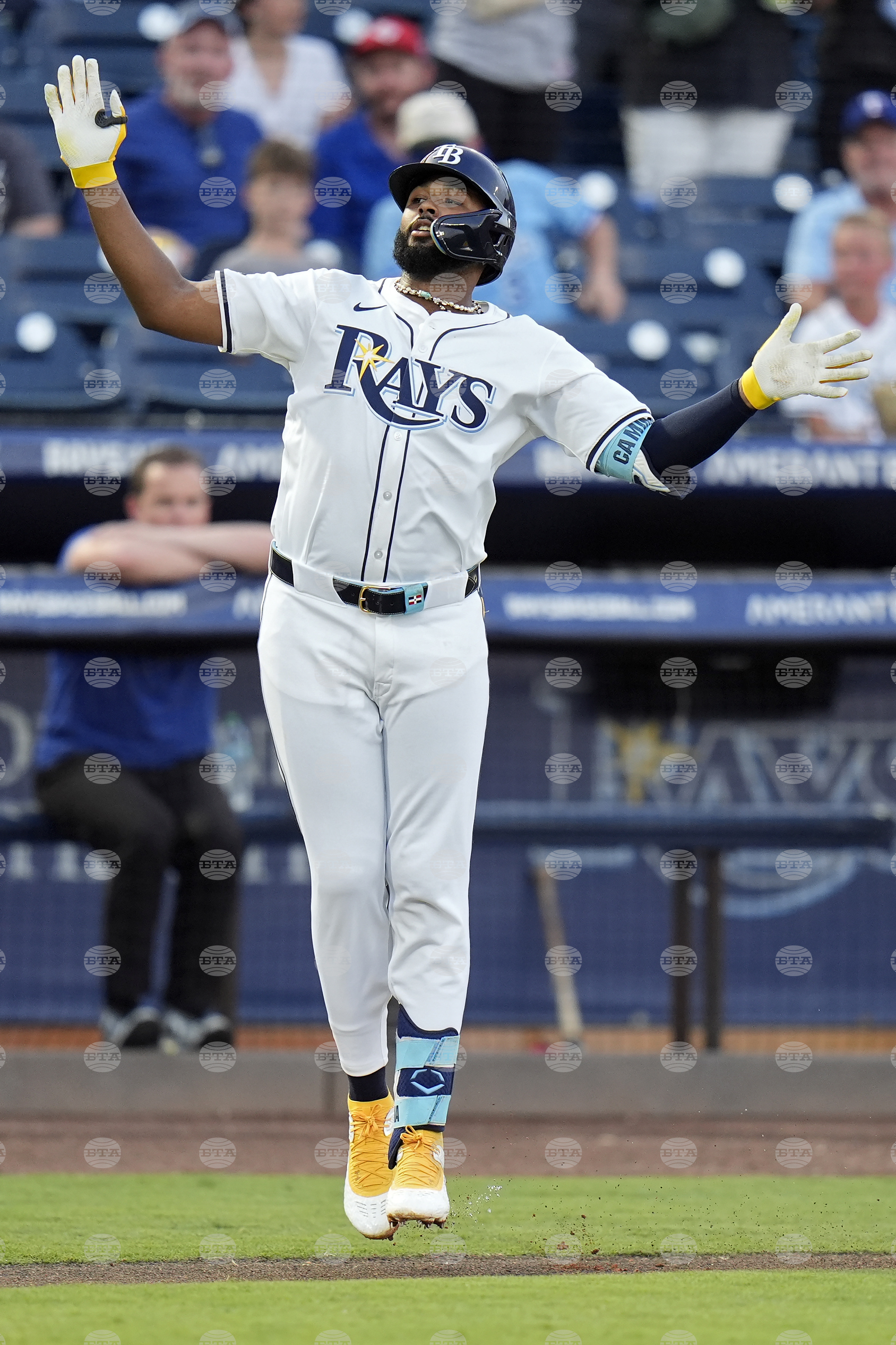 Rangers Rays Baseball