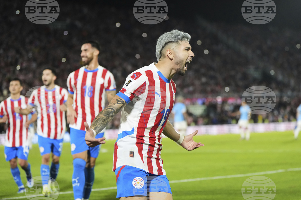 Paraguay Uruguay WCup Soccer